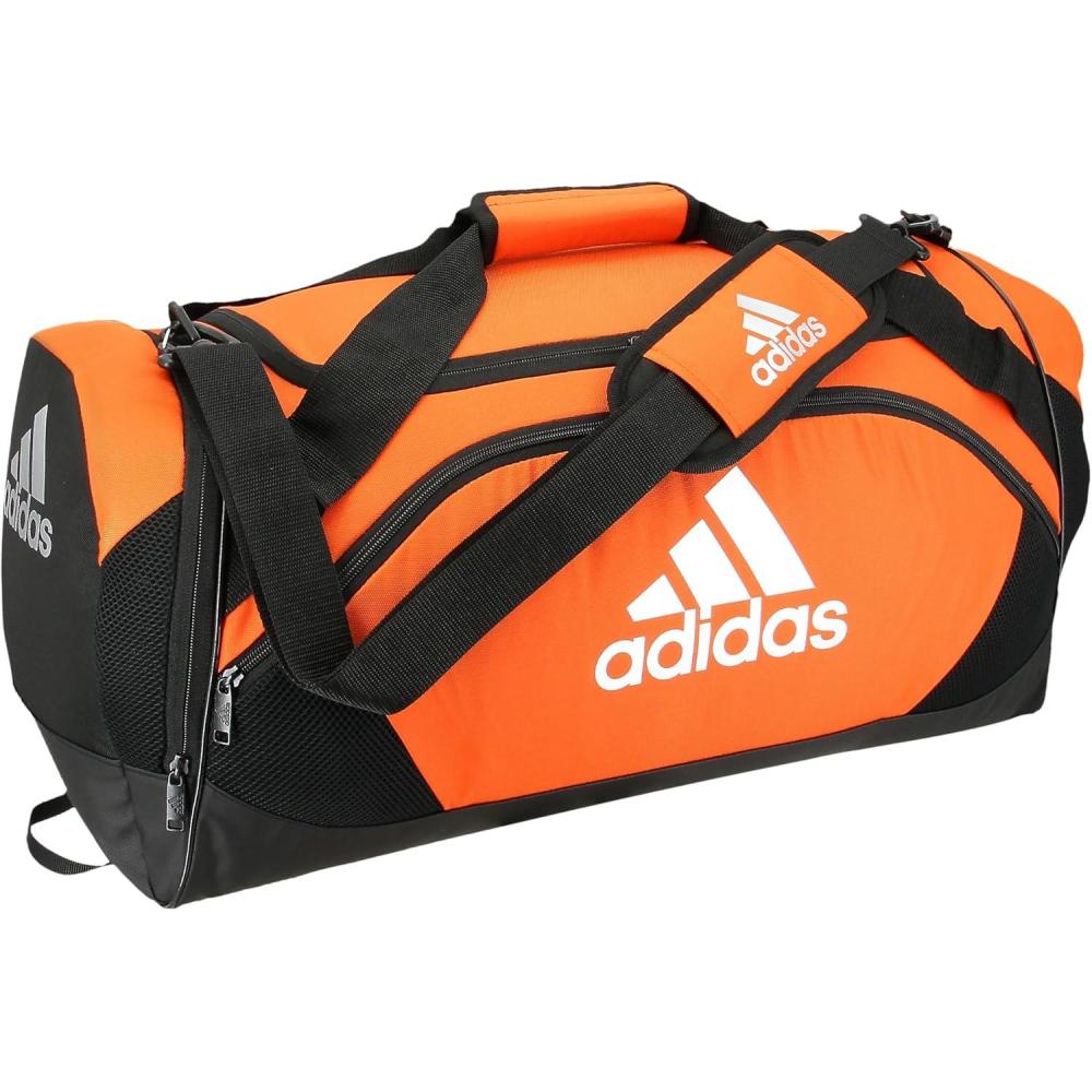 imageadidas Unisex Team Issue Sports Duffel Bag for Men and WomenTeam Orange