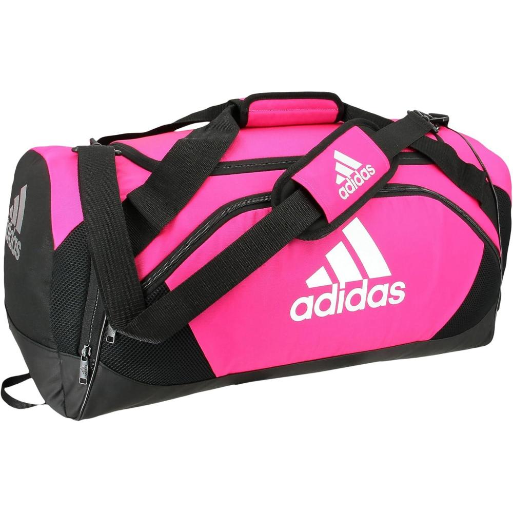 imageadidas Unisex Team Issue Sports Duffel Bag for Men and WomenTeam Shock Pink