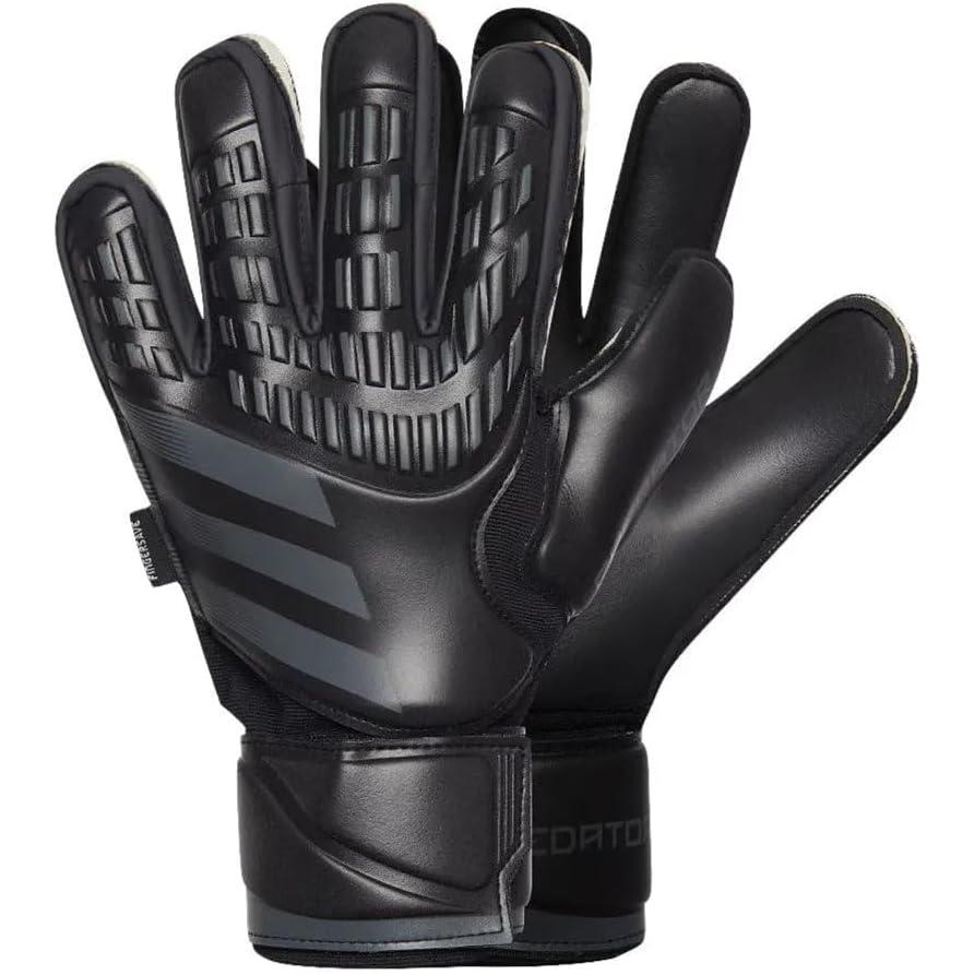 imageadidas UnisexAdult Match Fingersave Predator Goalie GlovesBlackBlack