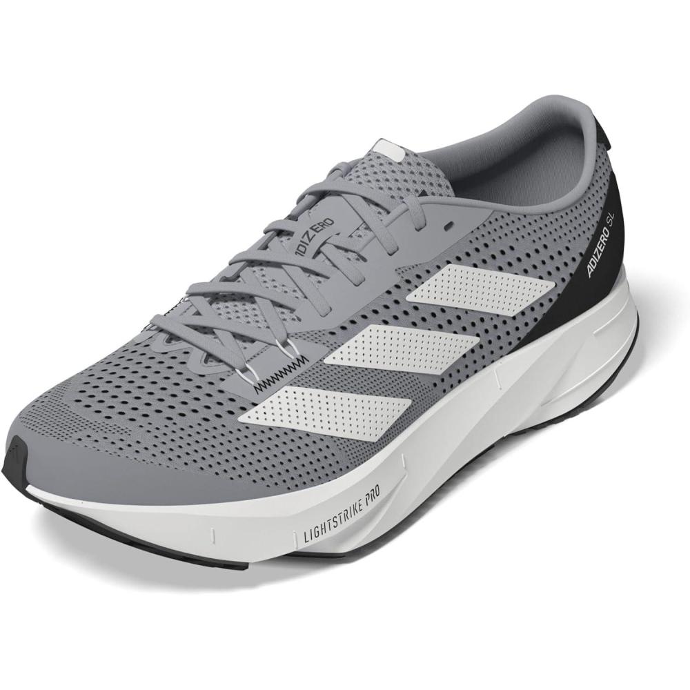 imageadidas Womens Adizero Sl Running ShoesHalo SilverCloud WhiteCarbon
