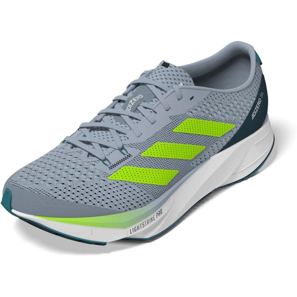 imageadidas Womens Adizero Sl Running ShoesWonder Blue Lucid Lemon Arctic Night