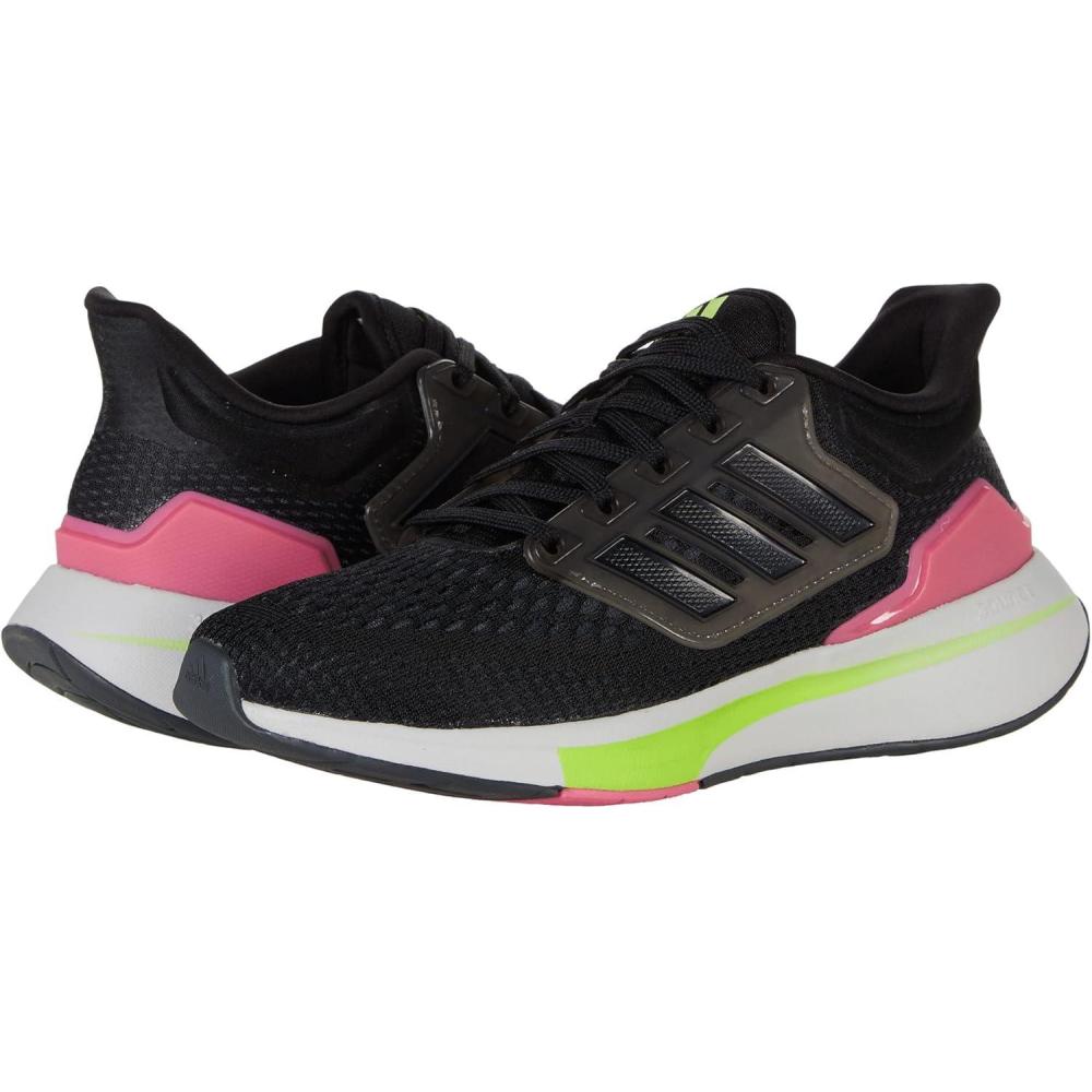 imageadidas Womens Eq21 Run ShoeBlackBlackGrey