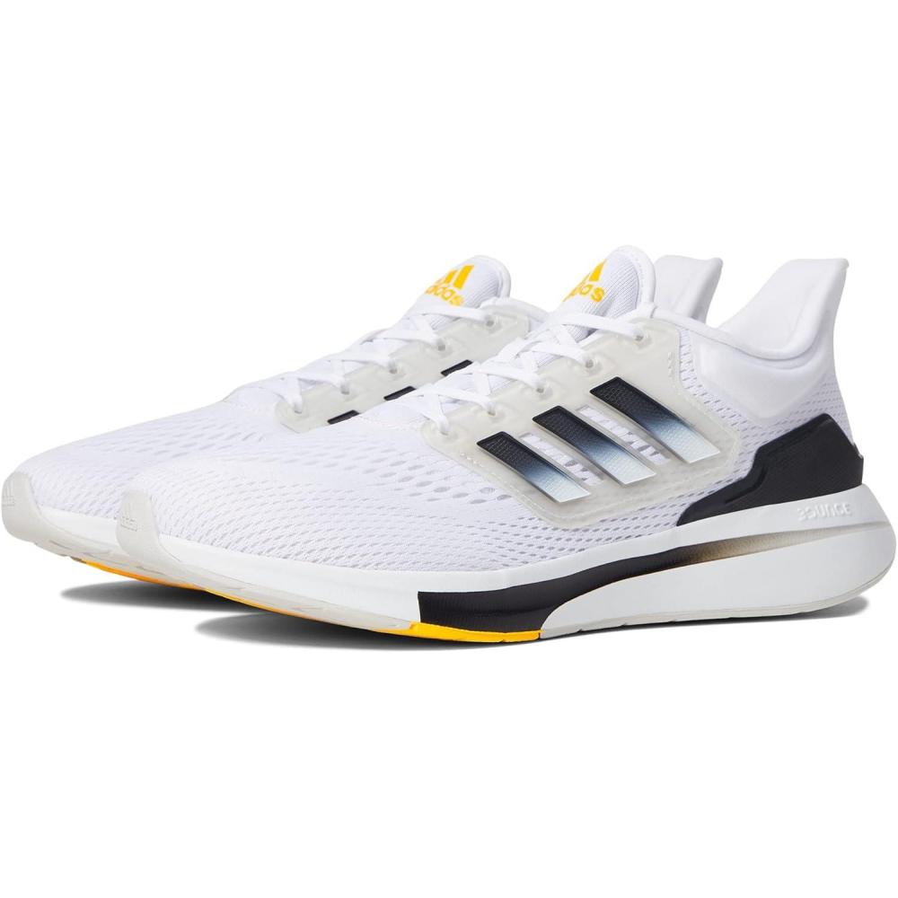imageadidas Womens Eq21 Run ShoeWhiteBlackBeam Yellow