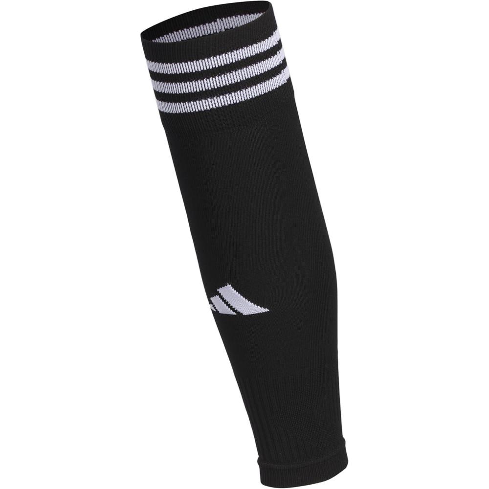 imageadidas unisex Copa Soccer Sleeves 2pack  Precut Sock Sleeves for Men Women ampamp Kids Fits Over Shin GuardsBlackWhite