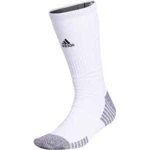 adidas 5-Star Football Crew Socks for Men’s and Women’s Sports, Soccer, Volleyball, 1-Pack(White/Black)