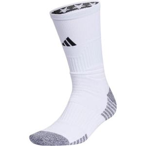 adidas 5-Star Football Crew Socks for Men’s and Women’s Sports, Soccer, Volleyball, 1-Pack(White/Black/2.0)
