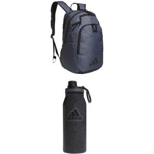 adidas Defender 5 Team Sports Backpack (33L) Durable Large Athletic Gym Laptop Travel Bag, Power Red/White, One Size(Grey/Black + Black/Black/Grey)