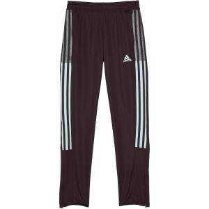 adidas Girls’ Tiro Track Pants(Shadow Maroon/Almost Blue)