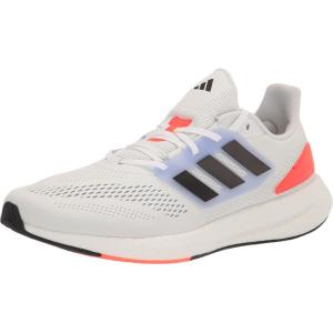 adidas Men’s Pureboost 22 Shoes(White/Black/Blue Dawn)