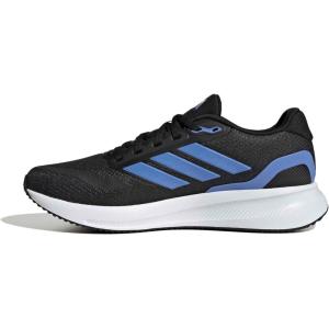 adidas Men’s Run Falcon 5 Sneaker(Black/Blue Fusion/White)