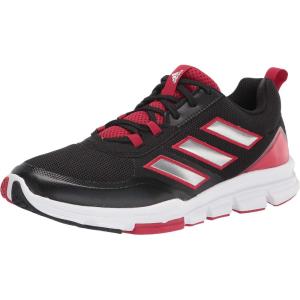 adidas Men’s Speed Trainer 5 Baseball Shoe(Black/Silver Metallic/Team Power Red)