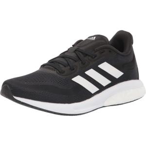 adidas Men’s Supernova + Shoes(Black/White/Halo Silver)