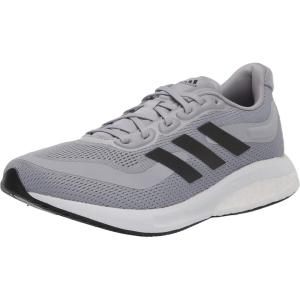 adidas Men’s Supernova + Shoes(Halo Silver/Core Black/Grey Two)