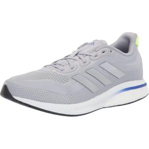 adidas Men’s Supernova + Shoes(Halo Silver/Matte Silver/Signal Green)