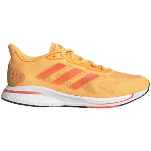 adidas Mens Supernova +Running Shoe(Flash Orange/Turbo/White)