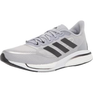 adidas Mens Supernova +Running Shoe(Halo Silver/Black/Matte Silver)