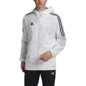 adidas Mens Tiro 21 Windbreaker(White)