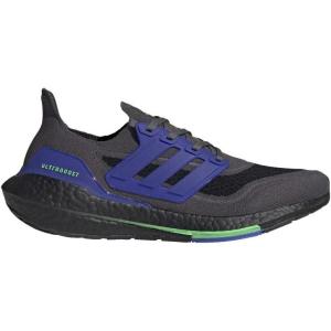 adidas Men’s Ultraboost 21 Shoes(Grey Five/Core Black/Screaming Green)