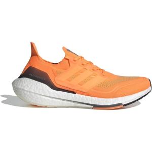 adidas Men’s Ultraboost 21 Shoes(Screaming Orange Ftwr White Blue Oxide)