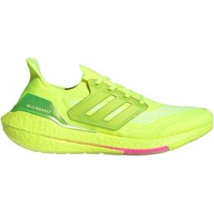 adidas Men’s Ultraboost 21 Shoes(Solar Yellow Solar Yellow Screaming Pink)