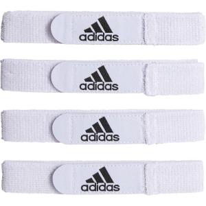 adidas Soccer Shin Guard Strap(White)
