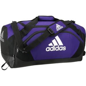 adidas Unisex Team Issue Sports Duffel Bag for Men and Women(Team Collegiate Purple)