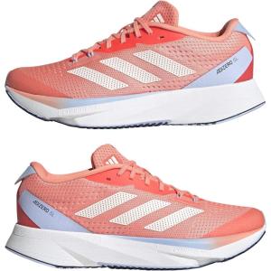adidas Women’s Adizero Sl Running Shoes(Coral Fusion/White Tint/Solar Red (Hq1340))