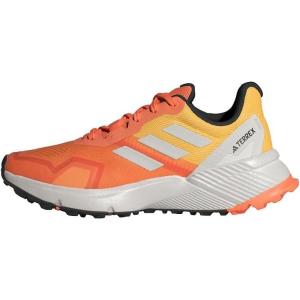 adidas Women’s Trail Running Shoes(Amber Tint Grey One Semi Spark)
