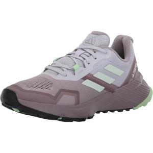adidas Women’s Trail Running Shoes(Preloved Fig/Crystal Jade/Semi Green Spark)