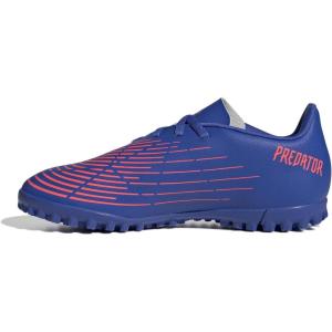 adidas unisex Edge.4 Turf Soccer Shoes(Hi-res Blue/Turbo/Hi-res Blue)
