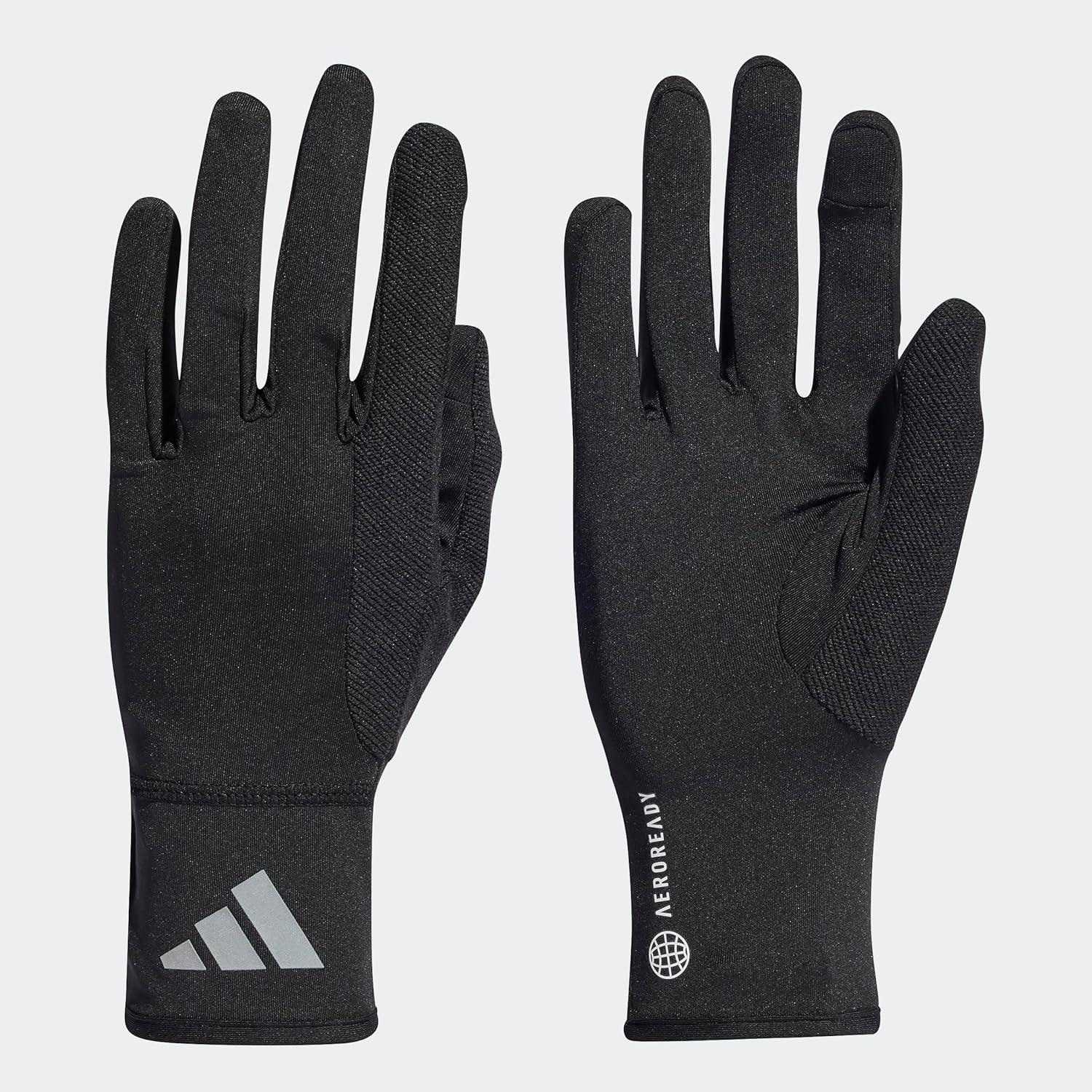 imageAdidas AeroReady Running Gloves  Black