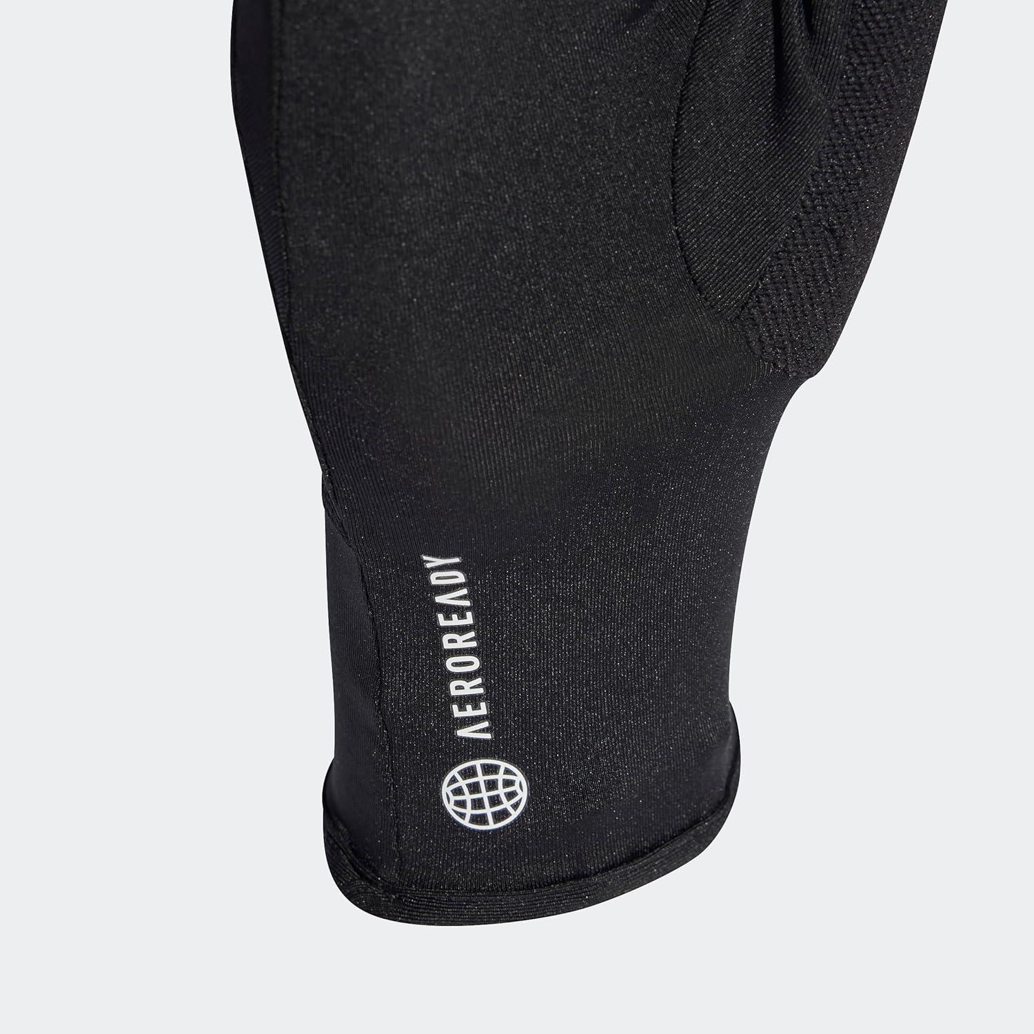 imageAdidas AeroReady Running Gloves  Black