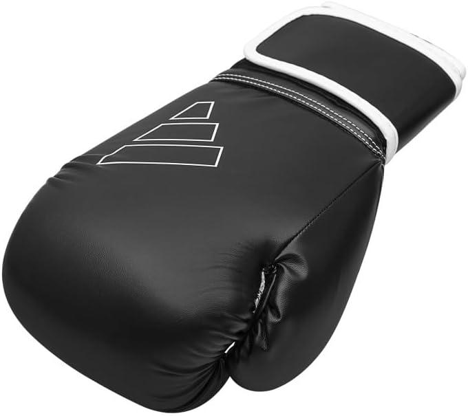 imageAdidas Hybrid 80 Boxing Gloves Adult Boxing Gloves for Men ampamp Women Heavy Bag Gloves Kickboxing Gloves for Women MMA Sparring Gloves Punching Bag Gloves for MenBlackWhite