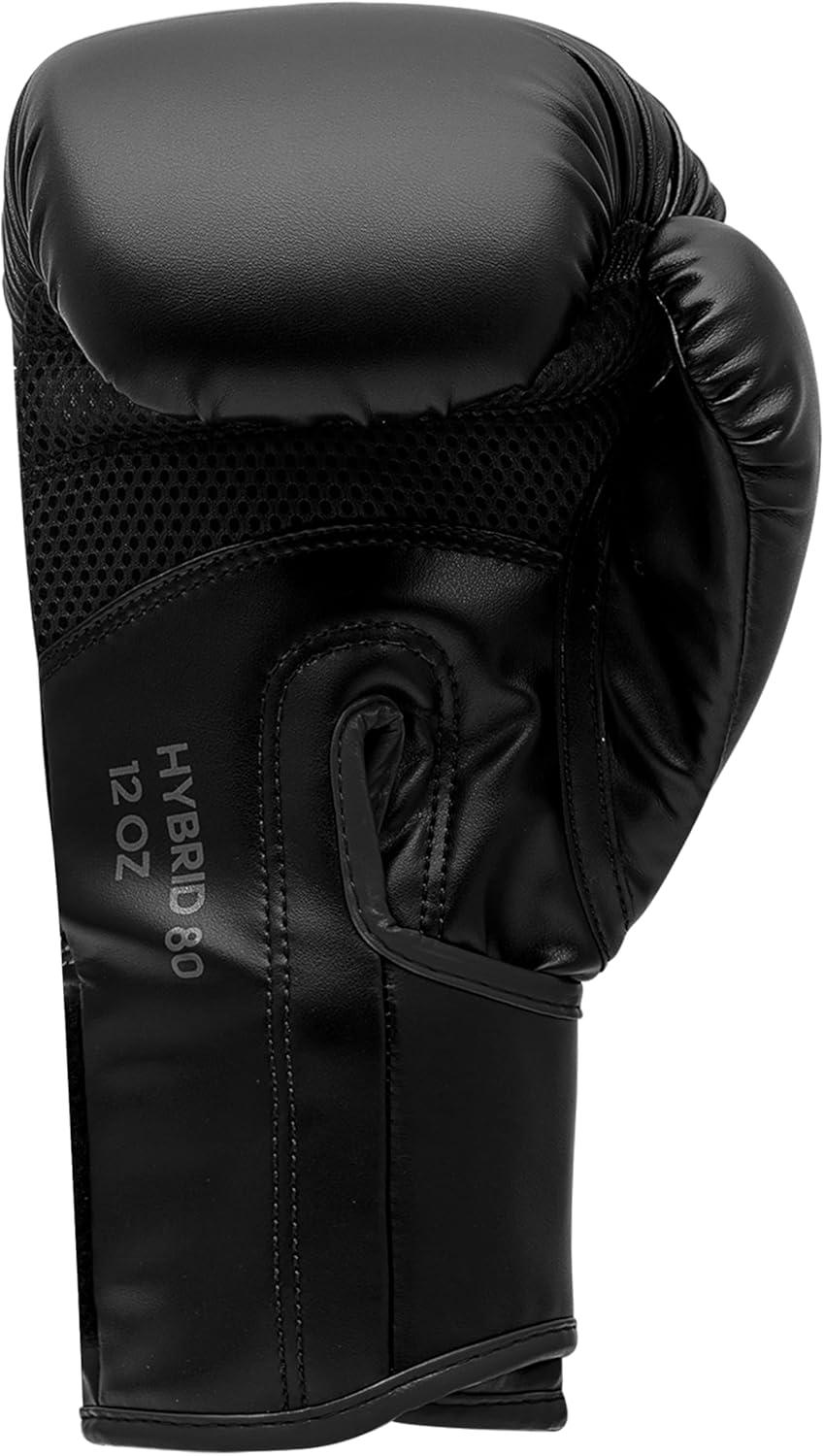 imageAdidas Hybrid 80 Boxing Gloves Adult Boxing Gloves for Men ampamp Women Heavy Bag Gloves Kickboxing Gloves for Women MMA Sparring Gloves Punching Bag Gloves for MenBlack