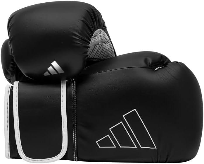 imageAdidas Hybrid 80 Boxing Gloves Adult Boxing Gloves for Men ampamp Women Heavy Bag Gloves Kickboxing Gloves for Women MMA Sparring Gloves Punching Bag Gloves for MenBlackWhite