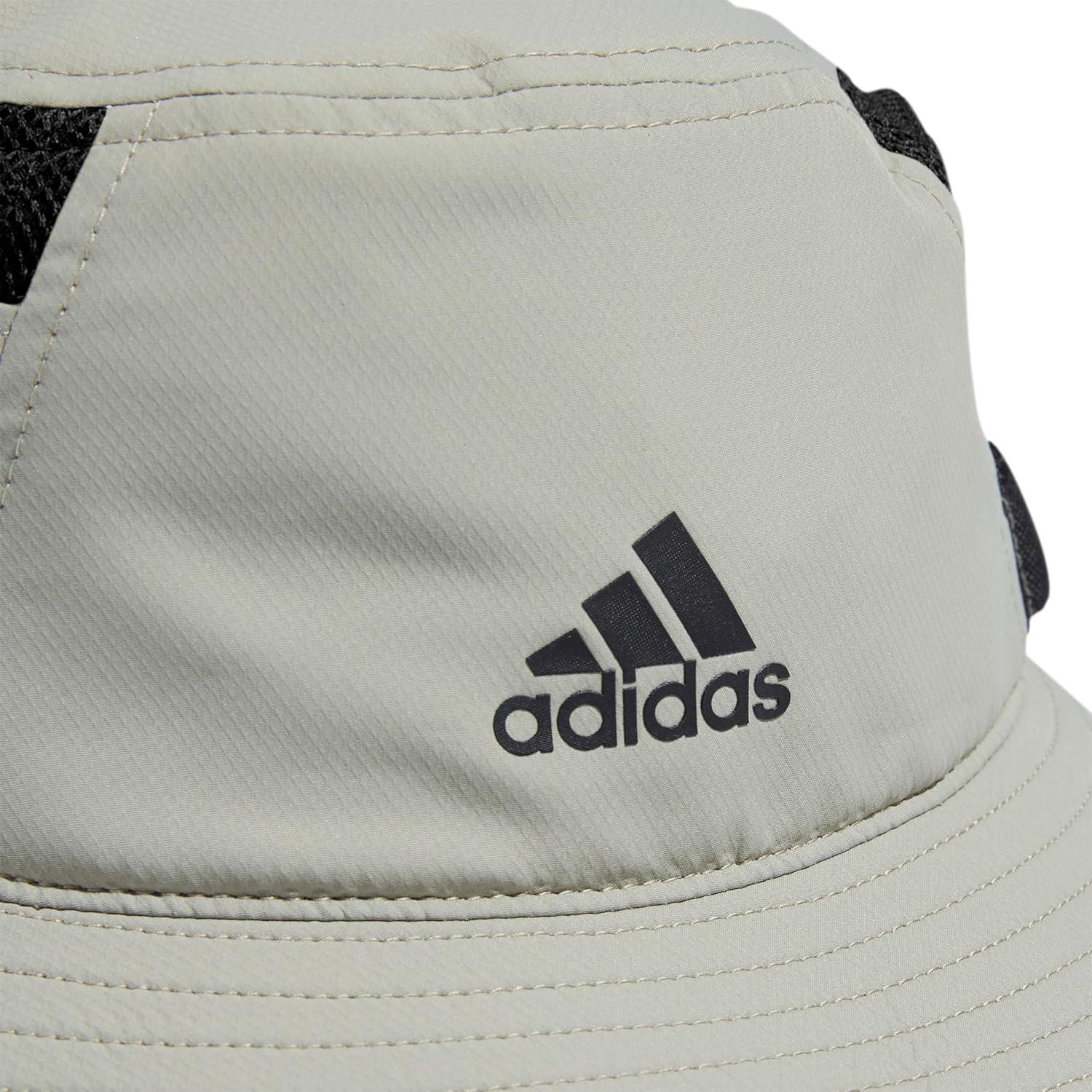 imageAdidas Mens Victory Bucket Hat for Men Athletic Sun Cap for OutdoorsFeather GreyBlack30