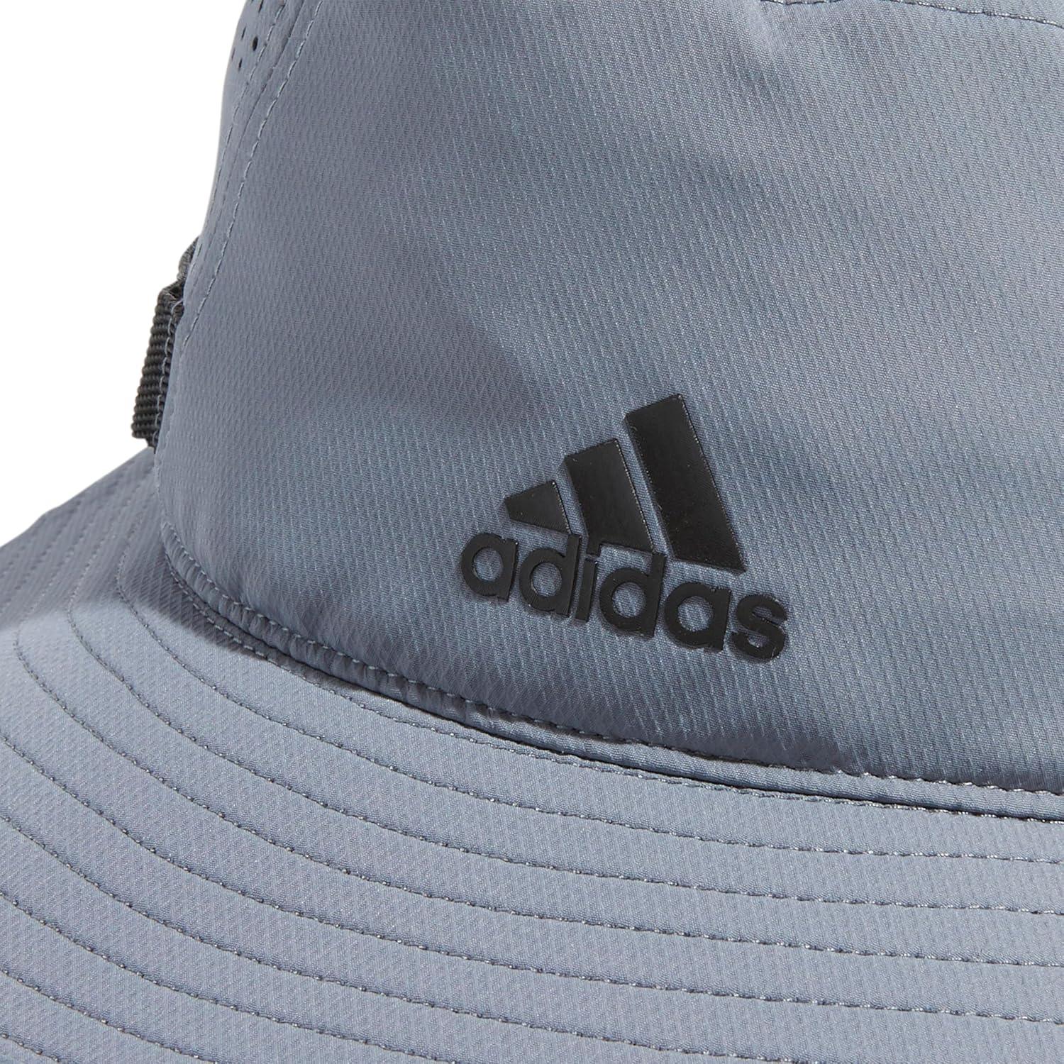 imageAdidas Mens Victory Bucket Hat for Men Athletic Sun Cap for OutdoorsGreyBlack40