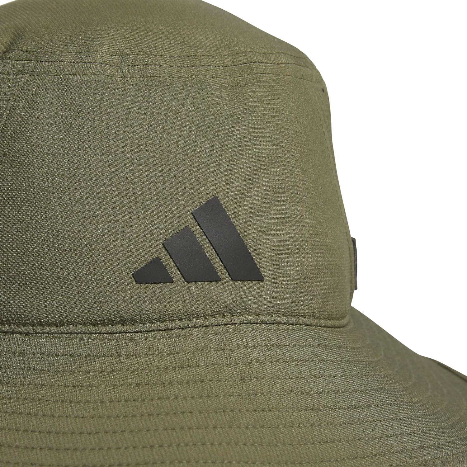 imageAdidas Mens Victory Bucket Hat for Men Athletic Sun Cap for OutdoorsOlive Strata GreenBlack50