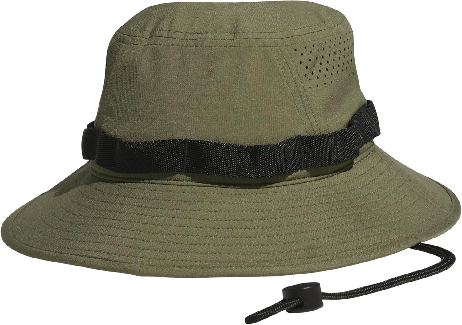 imageAdidas Mens Victory Bucket Hat for Men Athletic Sun Cap for OutdoorsOlive Strata GreenBlack50