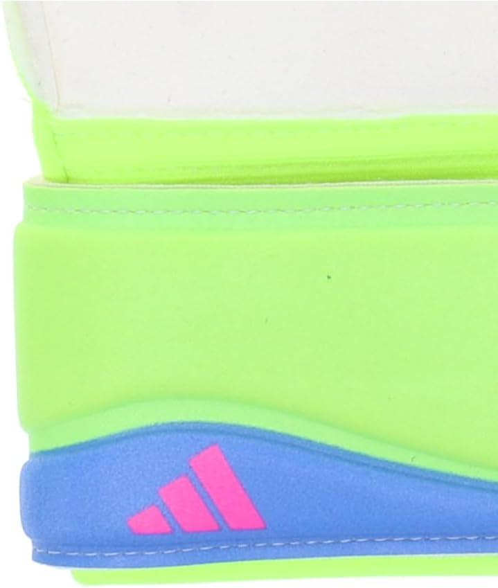 imageAdidas Predator Match Fingersave Goalie Soccer GlovesWhiteLucid LemonLucid Pink