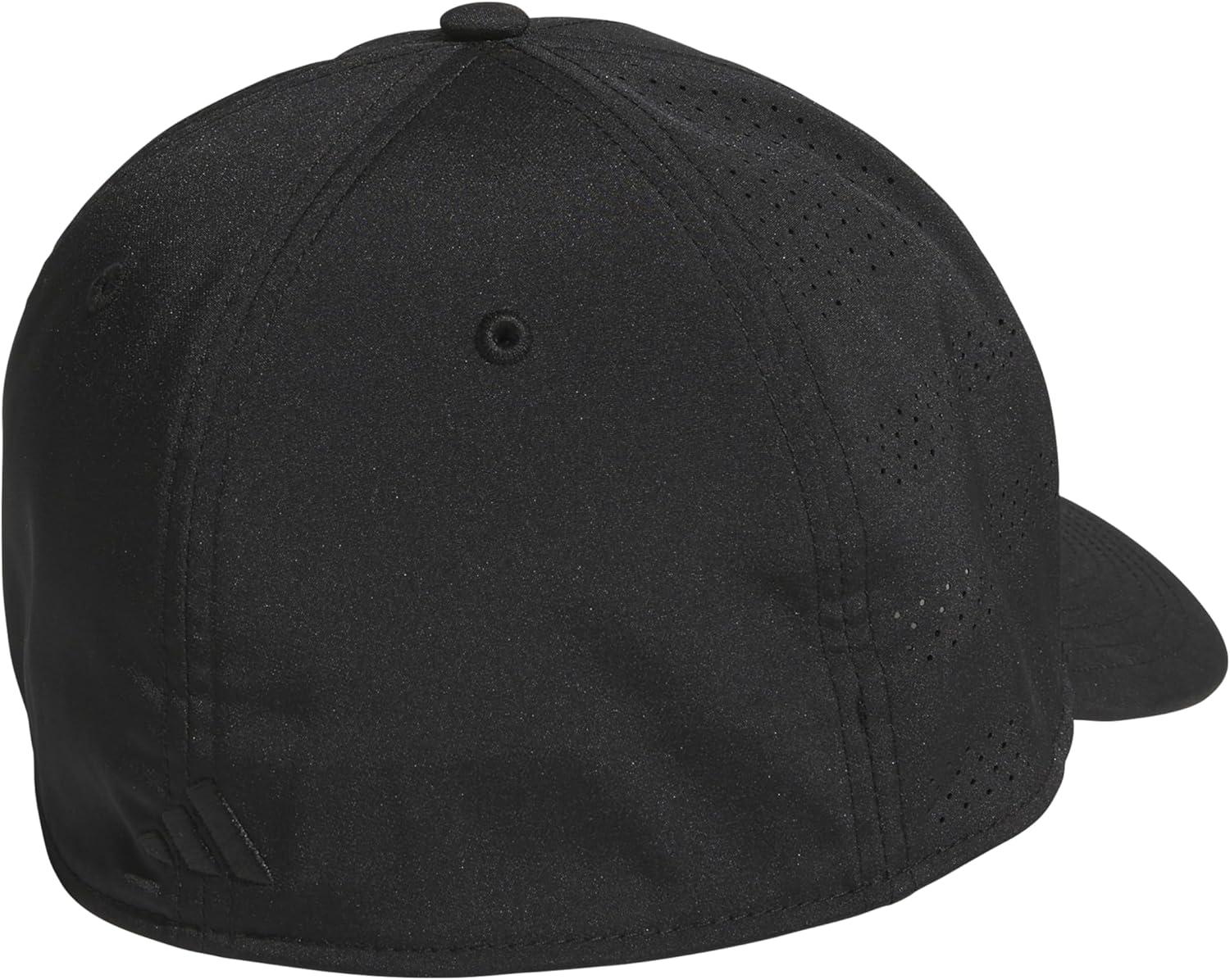 imageAdidas UnisexAdult Gameday Hat Flexible Stretch Sports Baseball CapBlackBlack