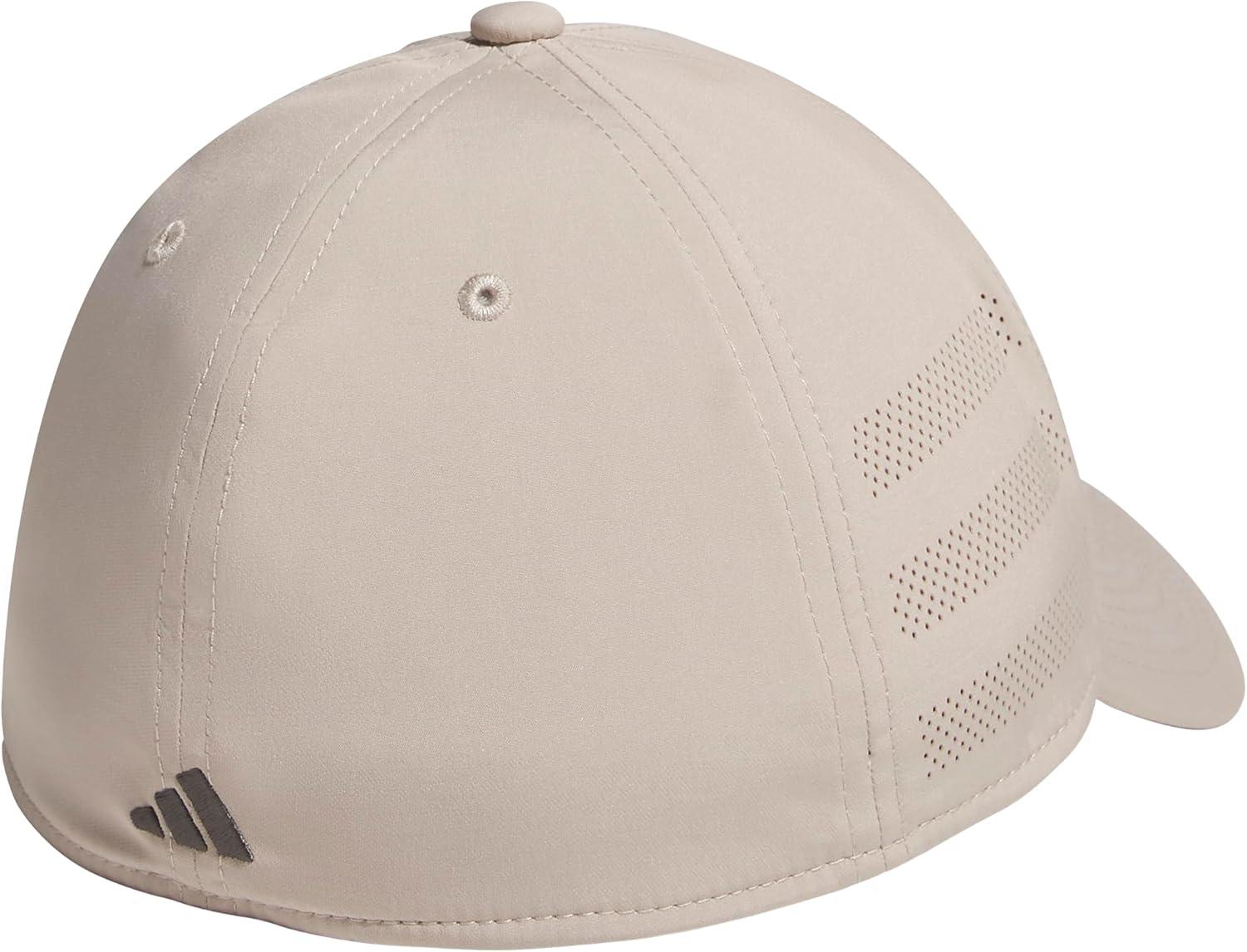 imageAdidas UnisexAdult Gameday Hat Flexible Stretch Sports Baseball CapWonder BeigeGrey Six40