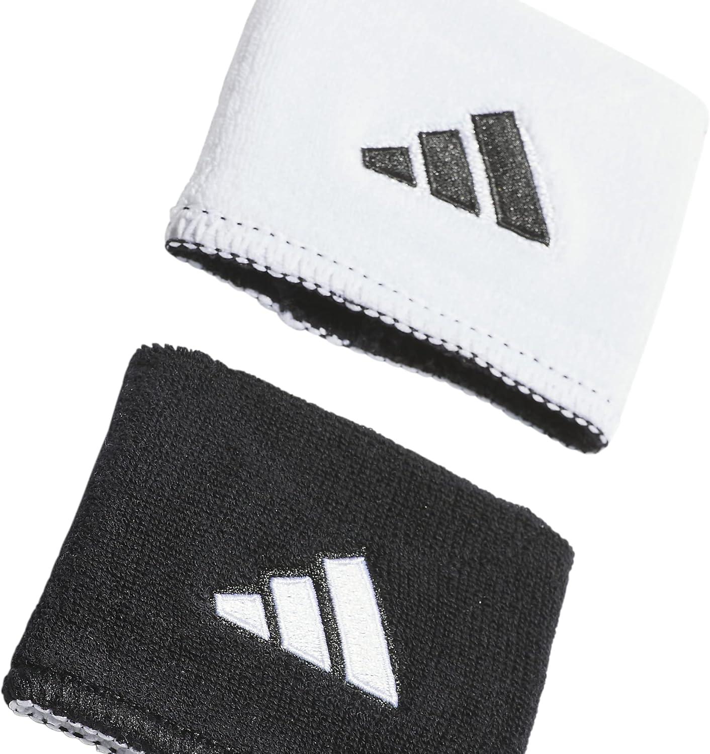 imageAdidas UnisexAdult Interval Reversible Wristband  Athletic Sweatband for Men and WomenWhiteBlack20