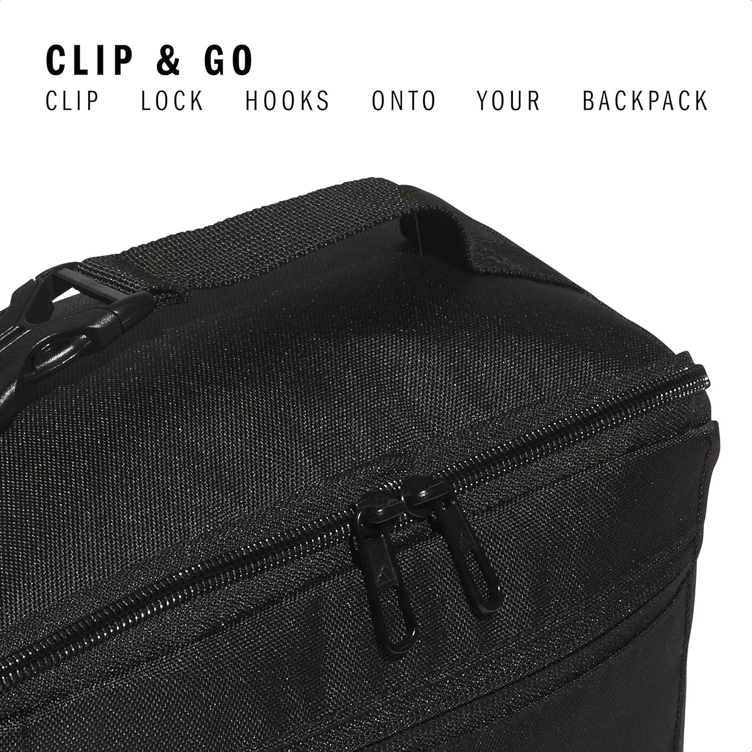 imageAffiliate Lunch Bag with handle insulated bento box for women and menBlackWhite