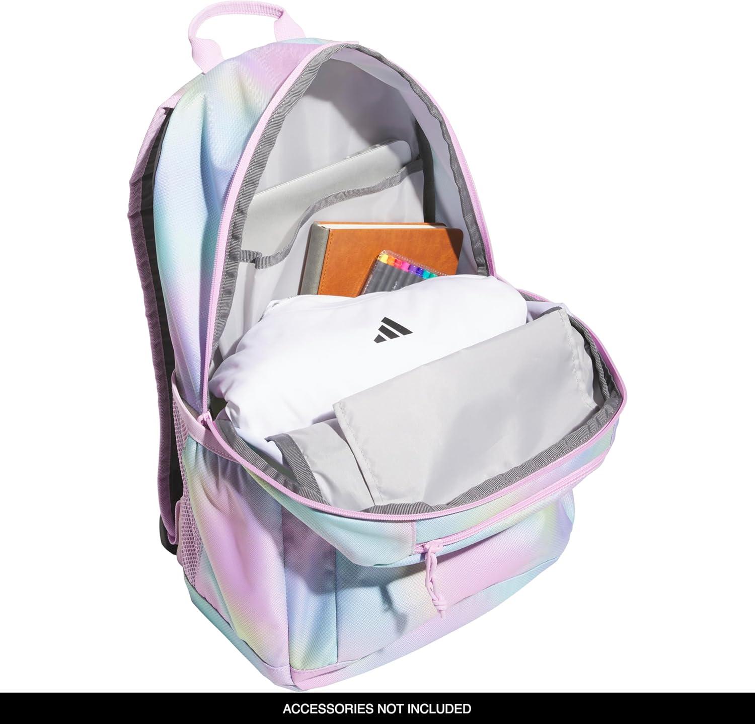 imageAffiliate Small Backpack for women and men durable bag with laptop sleeveHalftone Gradient Adi Haze Clear Pink