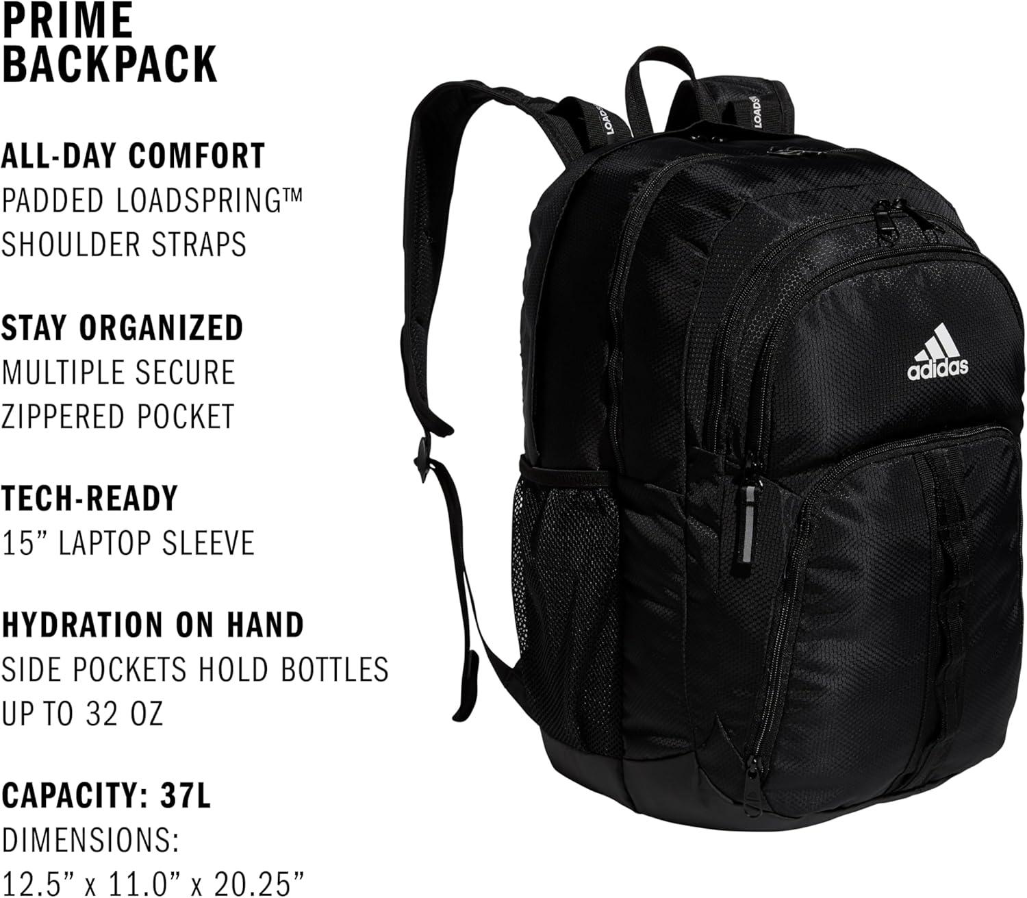 imagePrime 6 BackpackBlackWhite