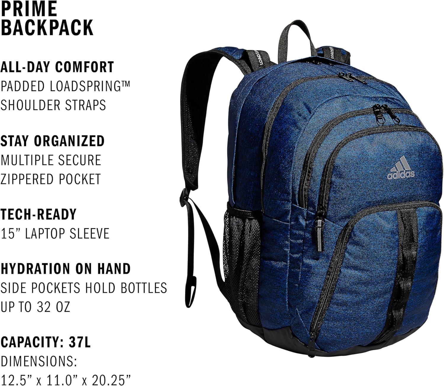 imagePrime 6 BackpackJersey Collegiate Royal BlueSilver Metallic