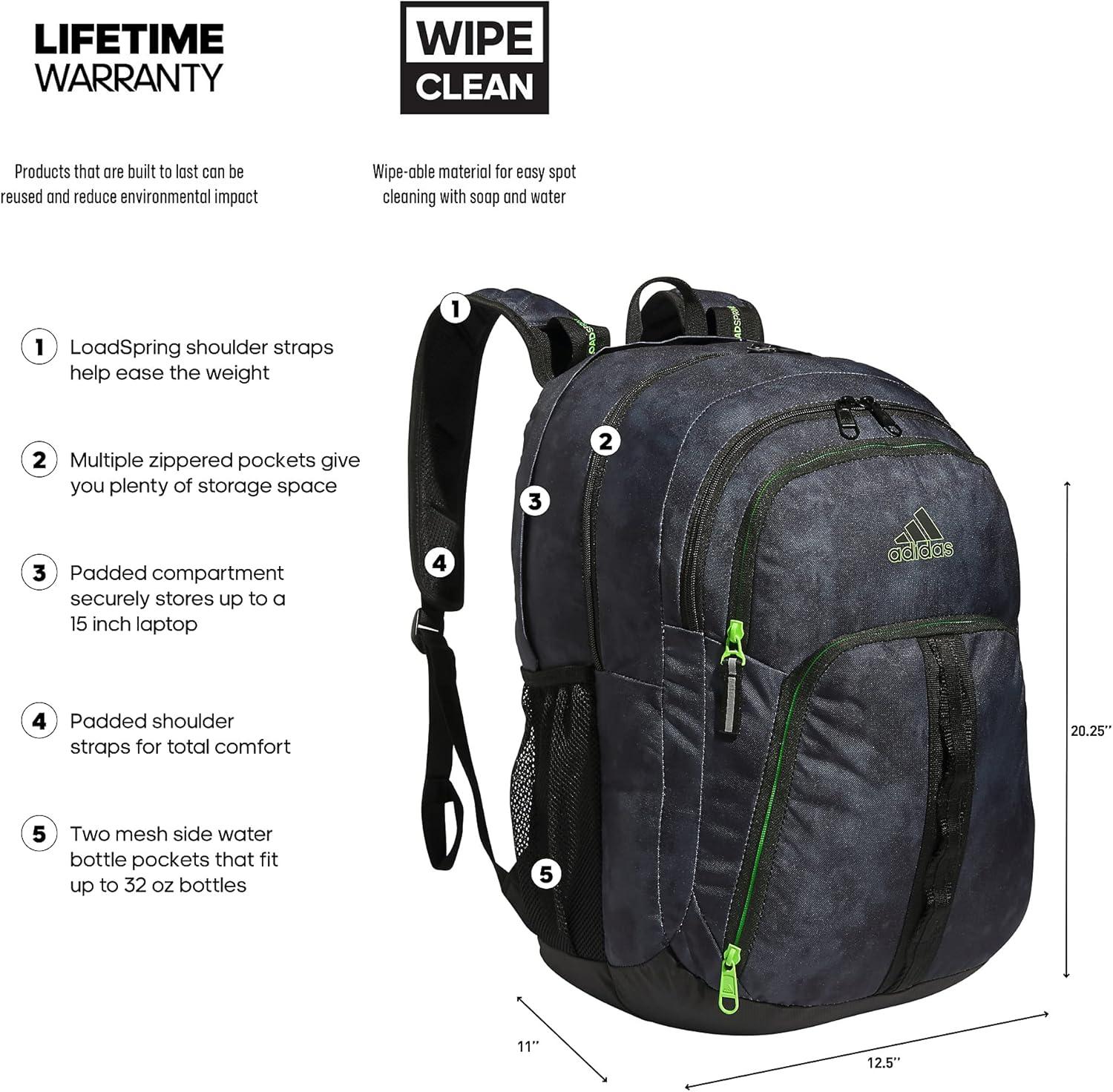 imagePrime 6 BackpackStone Wash CarbonLucid Lime Green