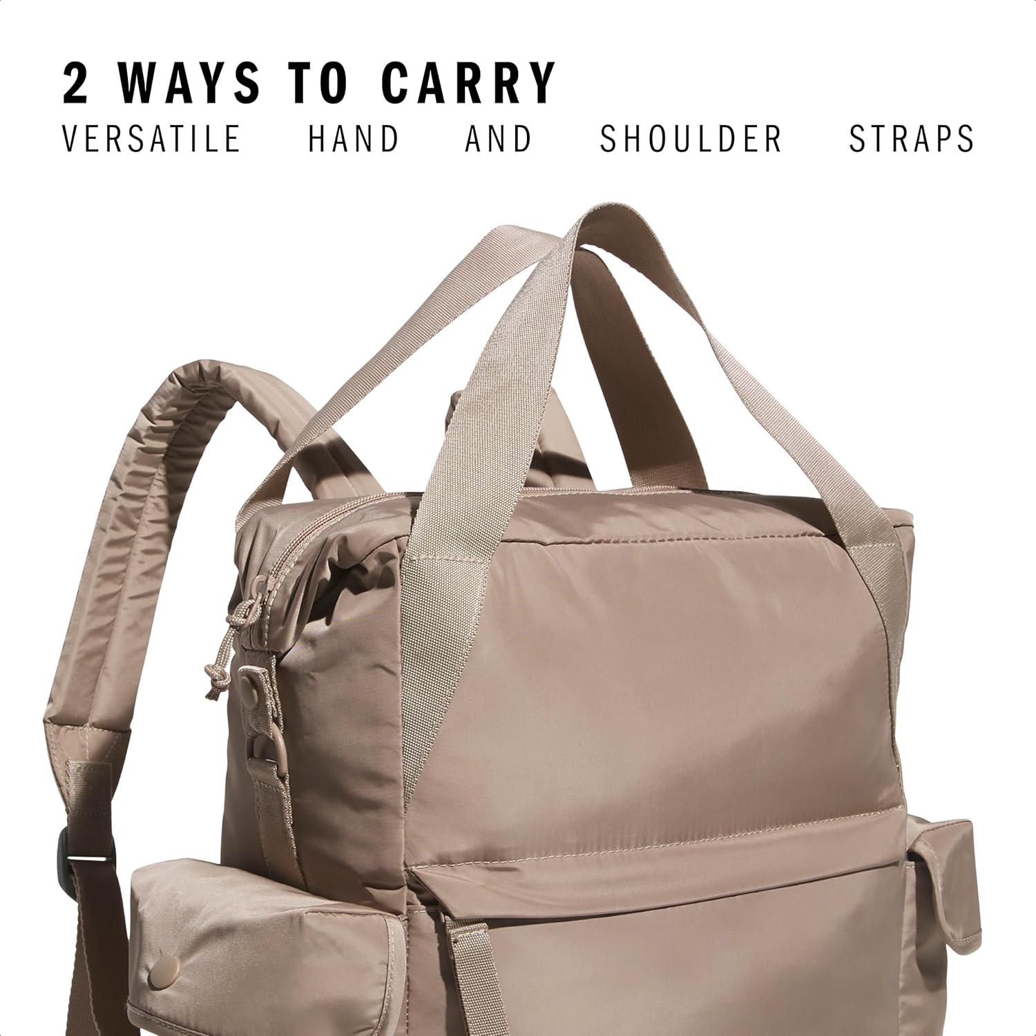 imageSaturday 2 Tote Backpack 23L durable lightweight athletic carry bag with handlesChalky Brown