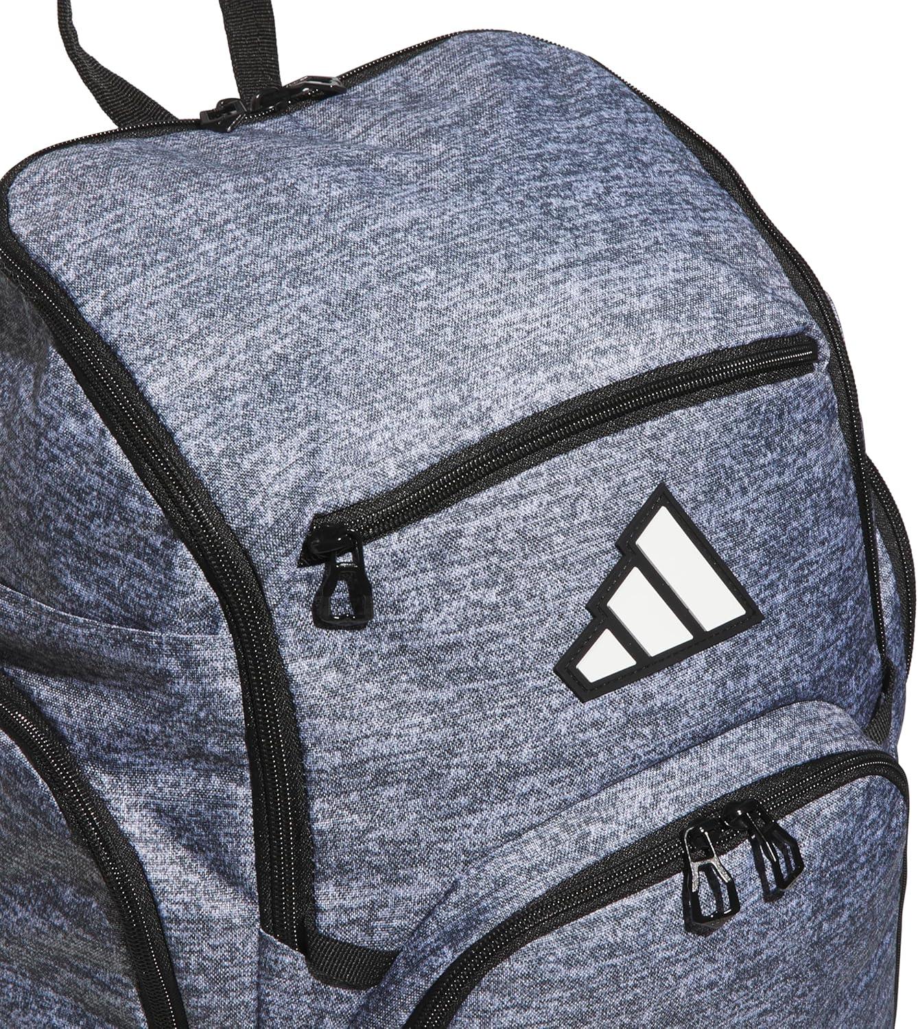 imageadidas 5Star 20 Team Backpack for MultiSport Practice Travel and GameDay Black One SizeJersey Onix Grey